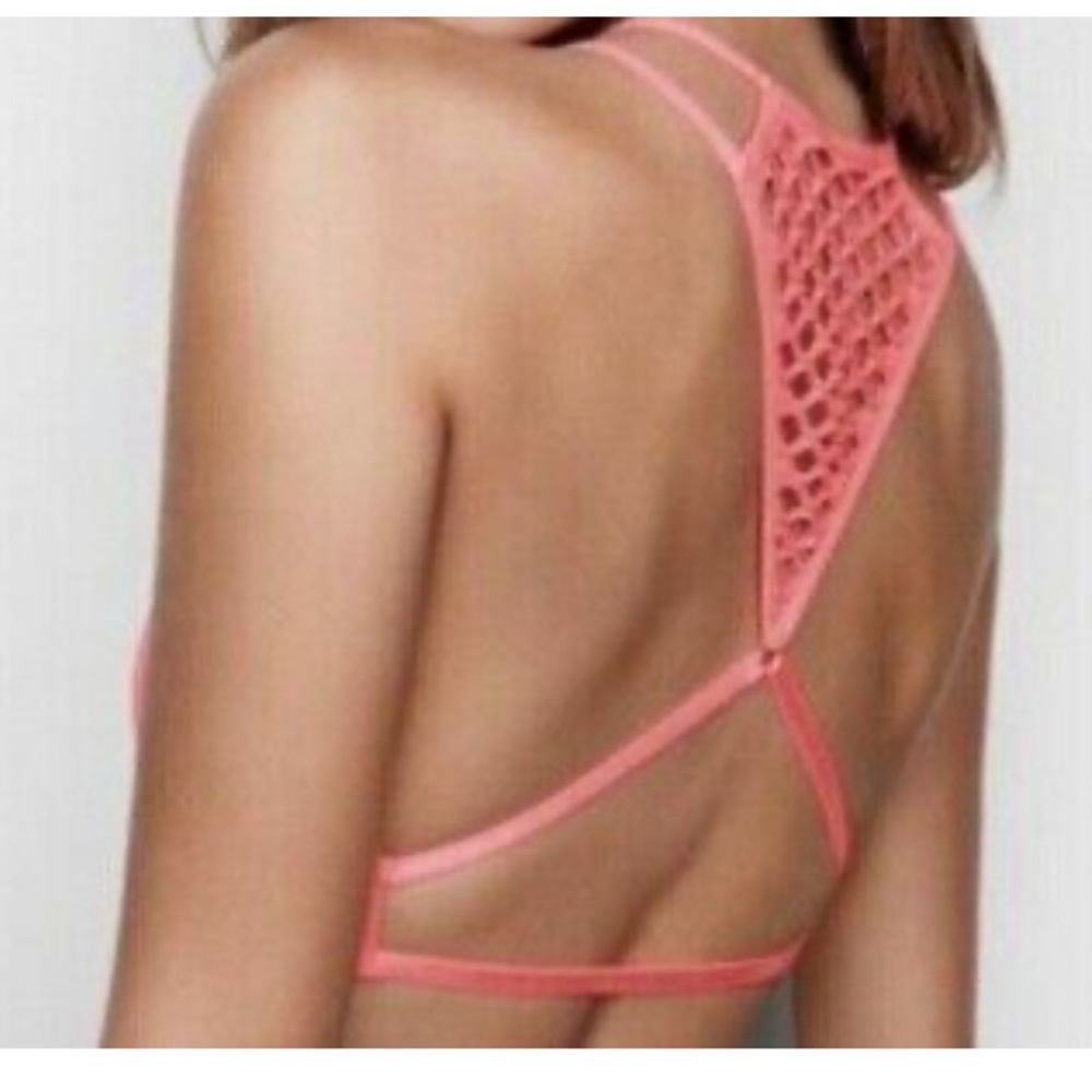 Victoria’s Secret S yellow triangle back bralette